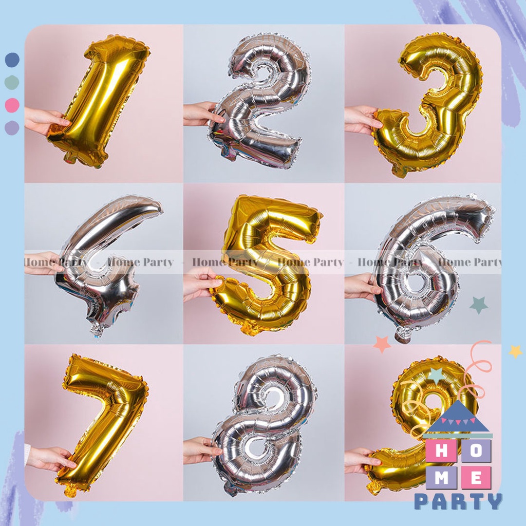 Ball Number Birthday Decoration Number 40cm Number Ball Age Happy