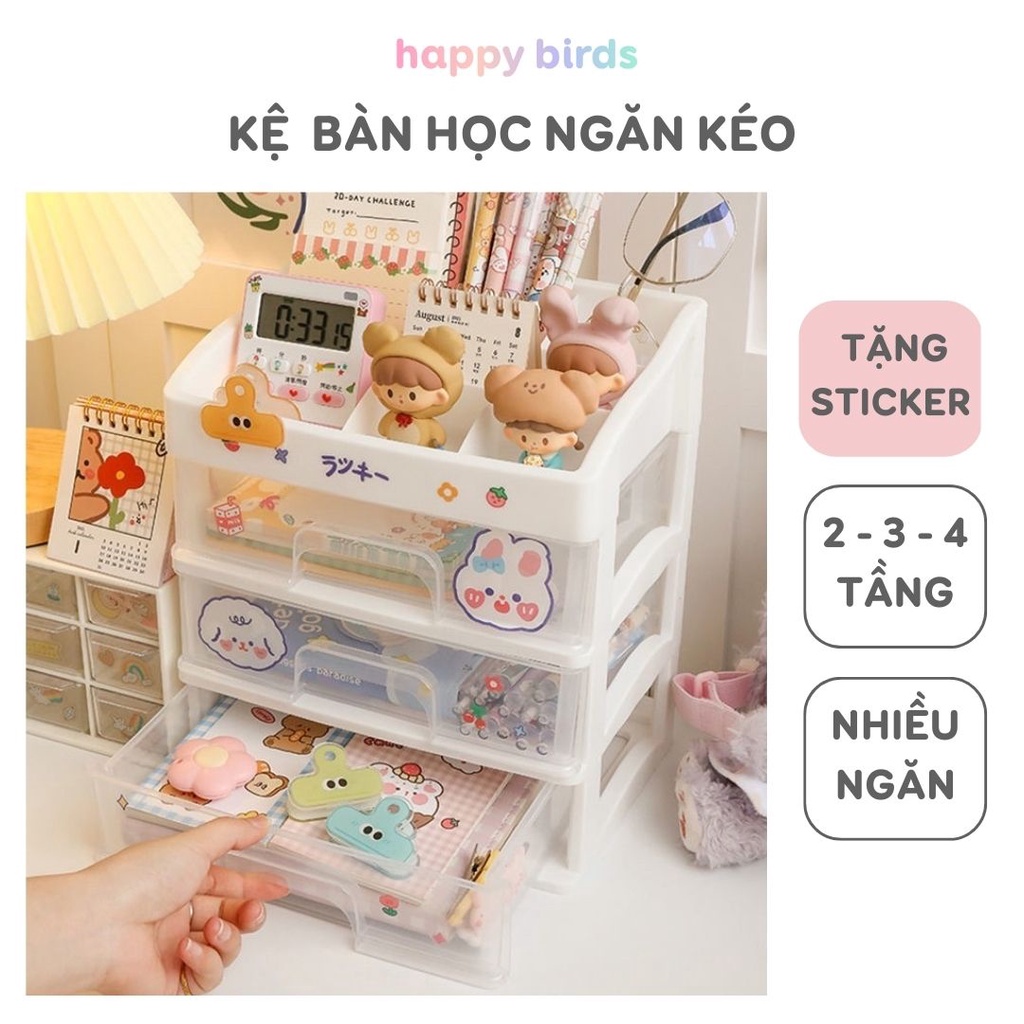 School Desk Shelf 2 3 4 Floors School Supplies Shelf With Drawers With