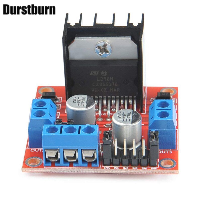 L298N driver board module L298 stepper motor smart car robot breadboard ...