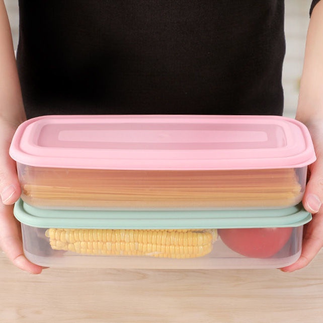 Rectangular Crisper Noodles Storage Box Kitchen Refrigerator ...