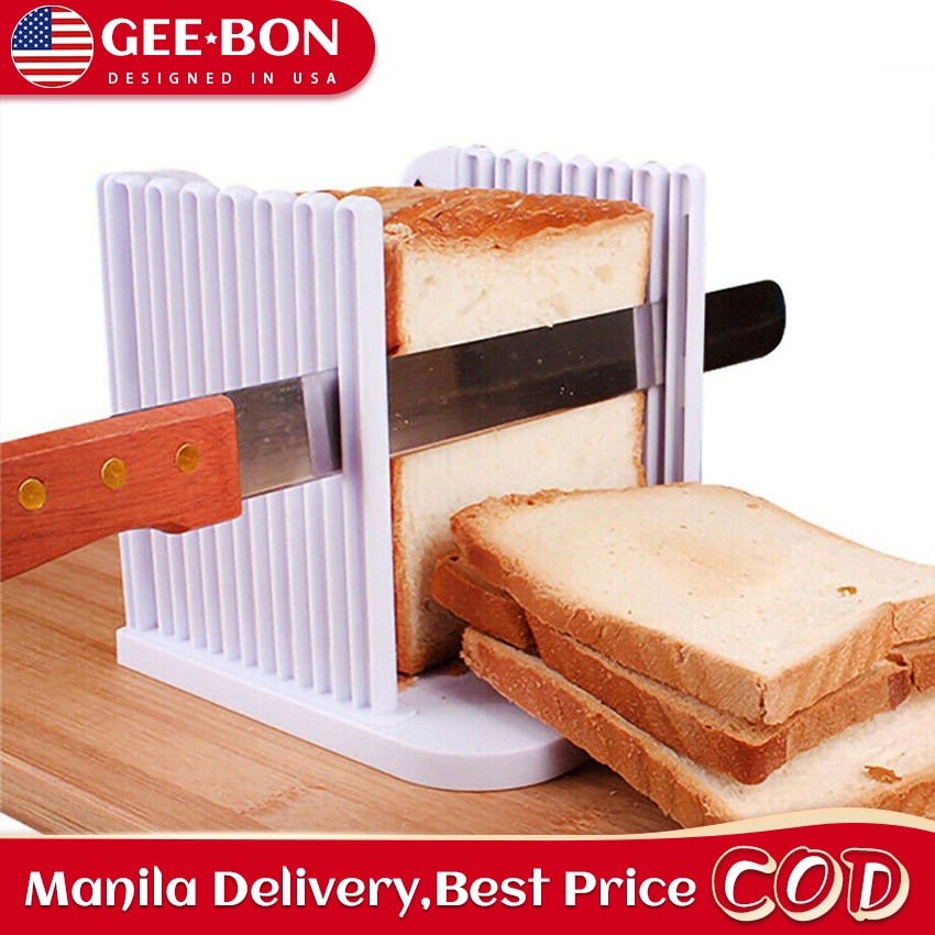 GEEBON Bread Slicer Toast Loaf Cutter Sandwich Slicing Tool 145mm ...