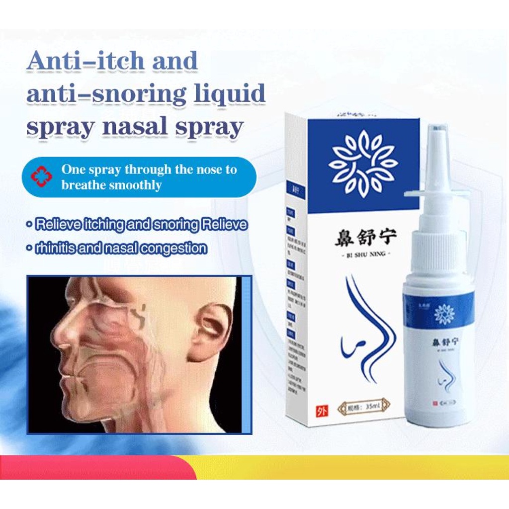 Cold Defence Anti-itch and anti-snoring liquid spray nasal spray ...