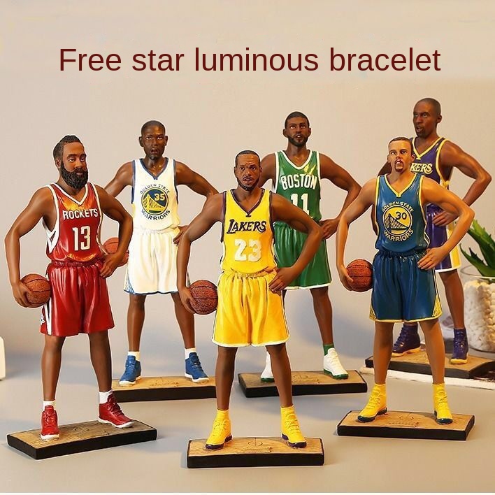 Basket Basketball Star Kobe James Irving Model HandMade Ornaments