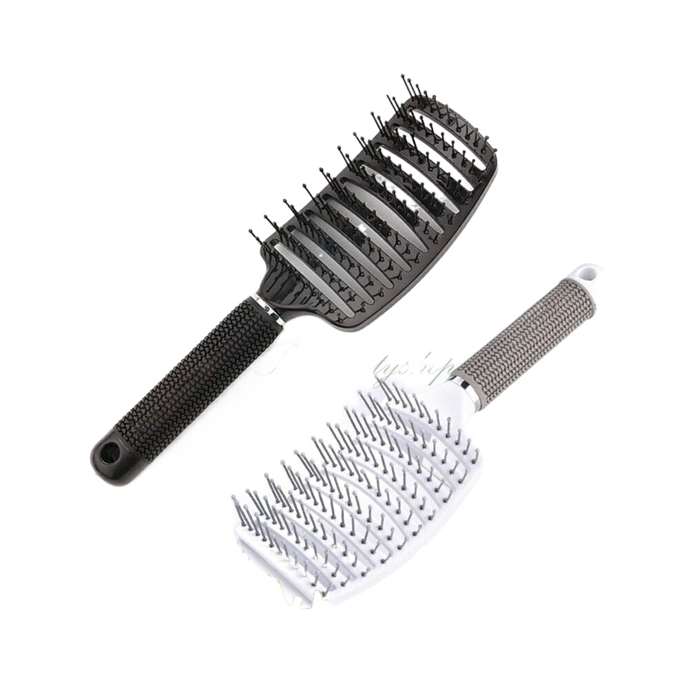 NEWCOD ☬ Hair Scalp Massage Comb Hairbrush Massager Women Wet Curly