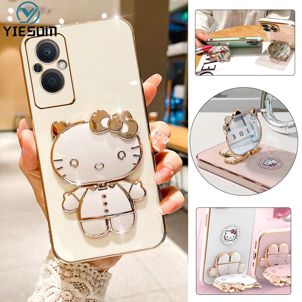 Mobile Cover Oppo A53 Back Cover Hello Kitty Cartoon Hello Kitty