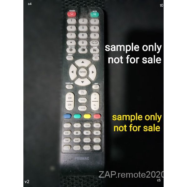 promac smart tv remote(universal)100% na gagana sa tv mo | Shopee ...