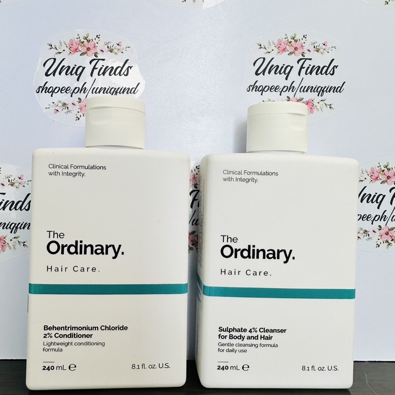 Authentic The Ordinary Shampoo Conditioner Shopee Philippines