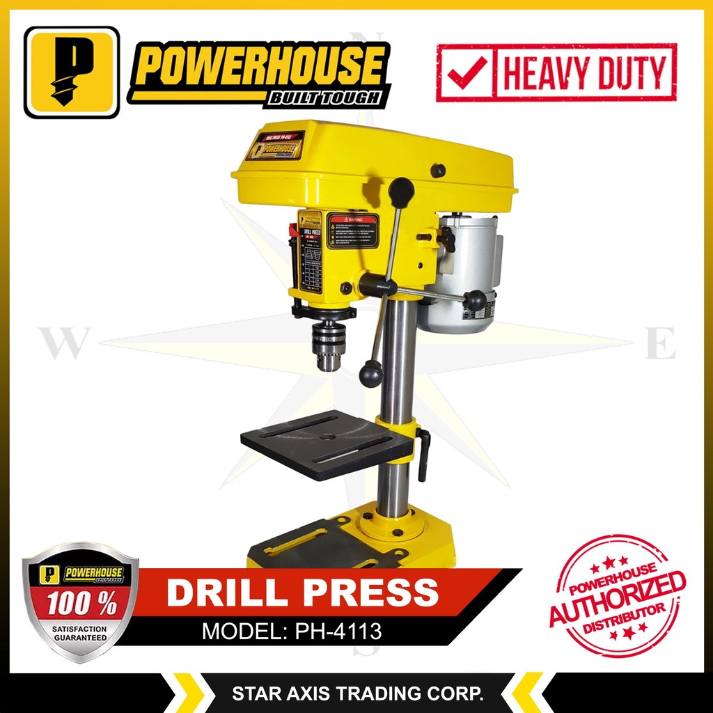 Powerhouse Drill Press 13mm (PH-4113) | Shopee Philippines