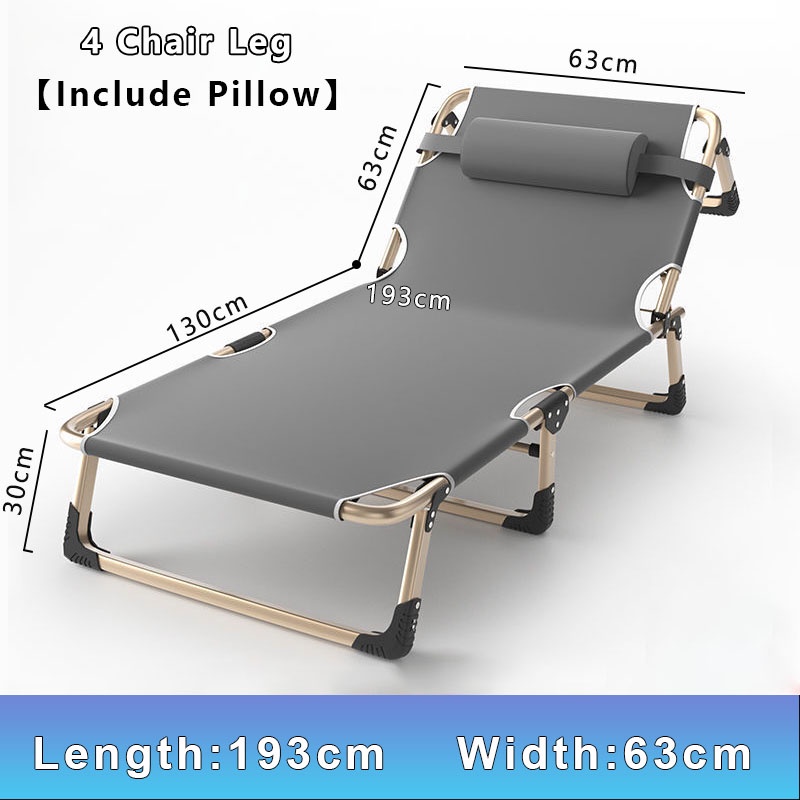 SUNNY BIERE Folding Bed 24 Variation Metal Folding Chair Single With ...