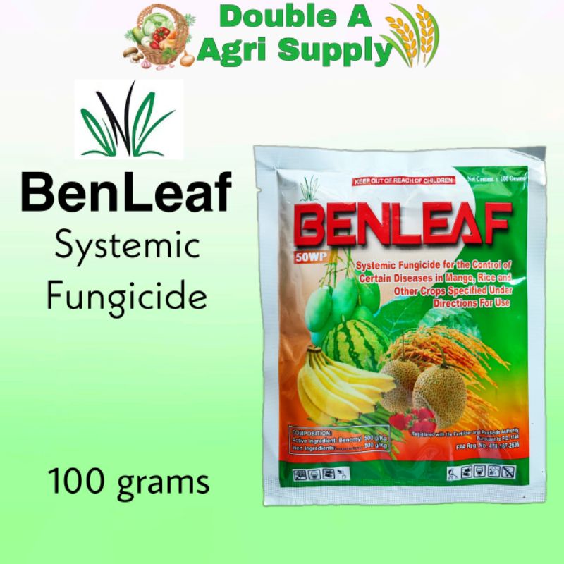 Benleaf 50WP (Benomyl) Systemic Fungicide / Disease Control | Shopee ...