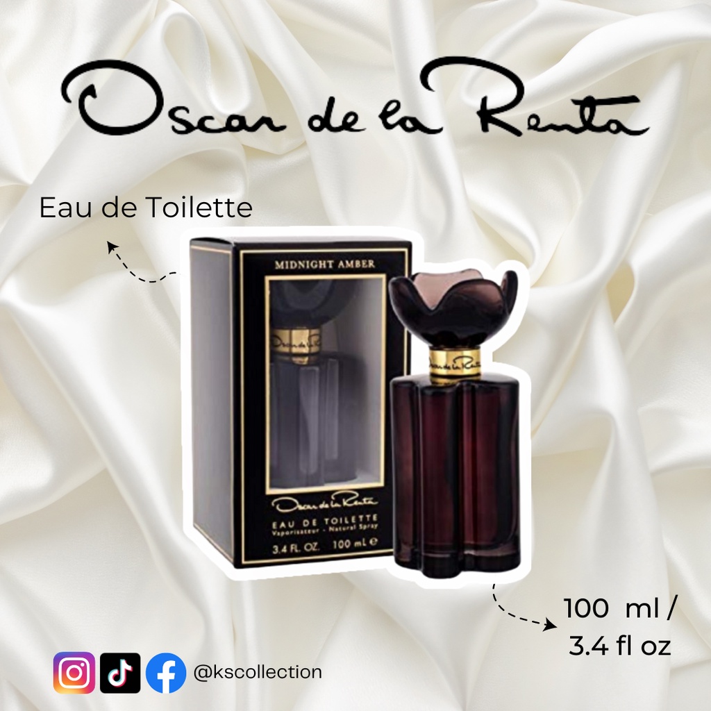 Oscar de la cheap renta perfume midnight amber