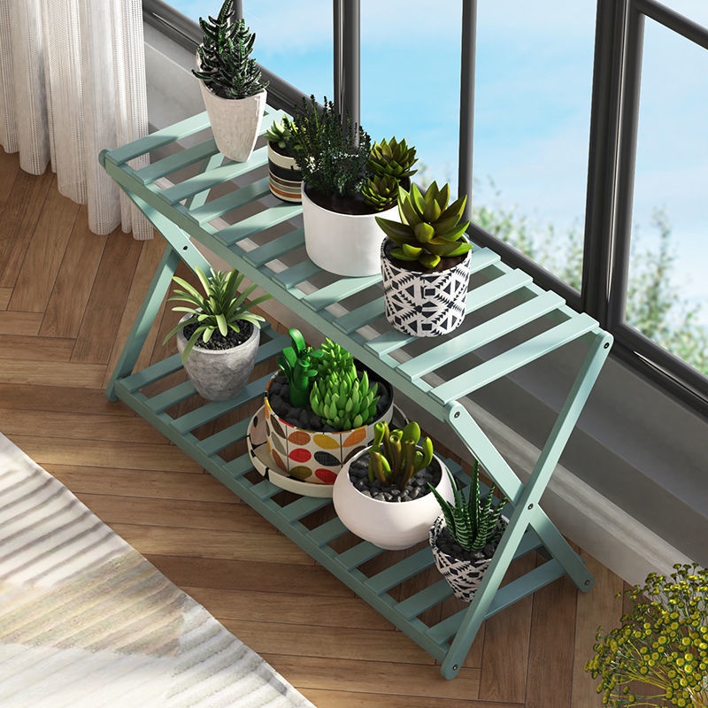 Flower Rack Storage Rack Balcony Indoor Multi-Layer Floor-Standing ...