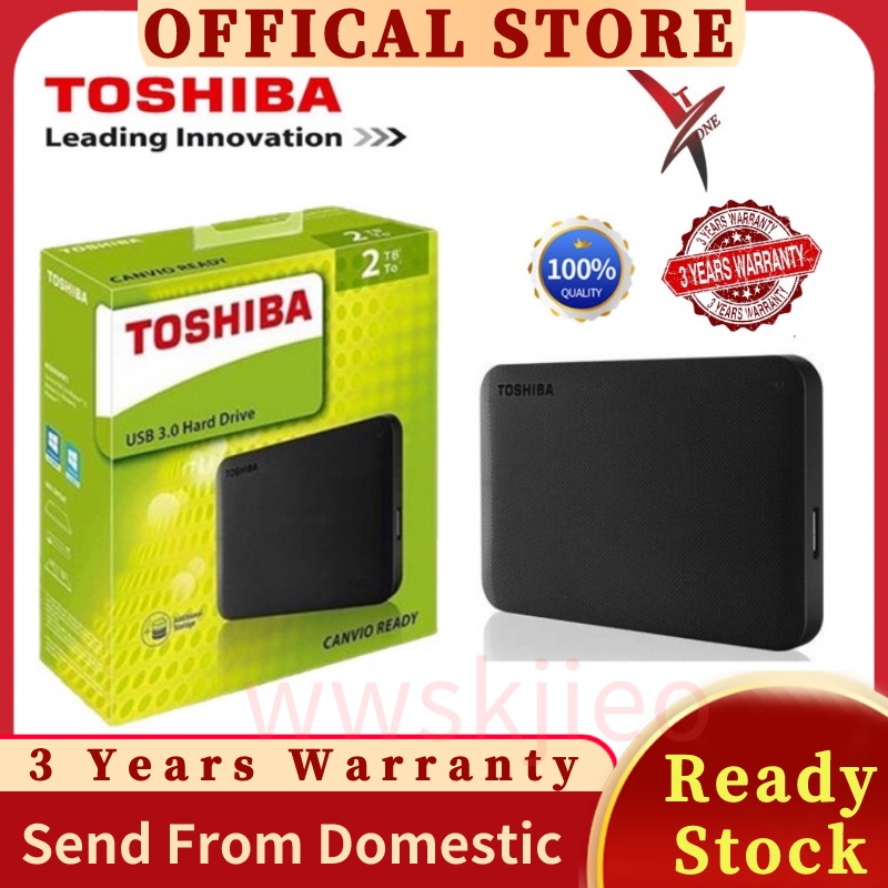 [LOCAL] Toshiba External Hard Drive Expansion Hdd 1TB/2TB Portable 2.5