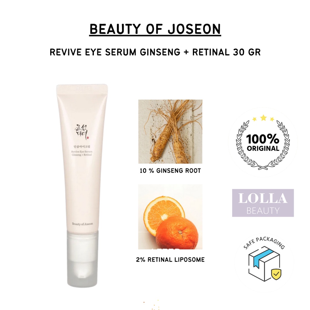 Boj BEAUTY OF JOSEON Revive Eye Serum Ginseng+Retinal 30 gr (Exp 2026