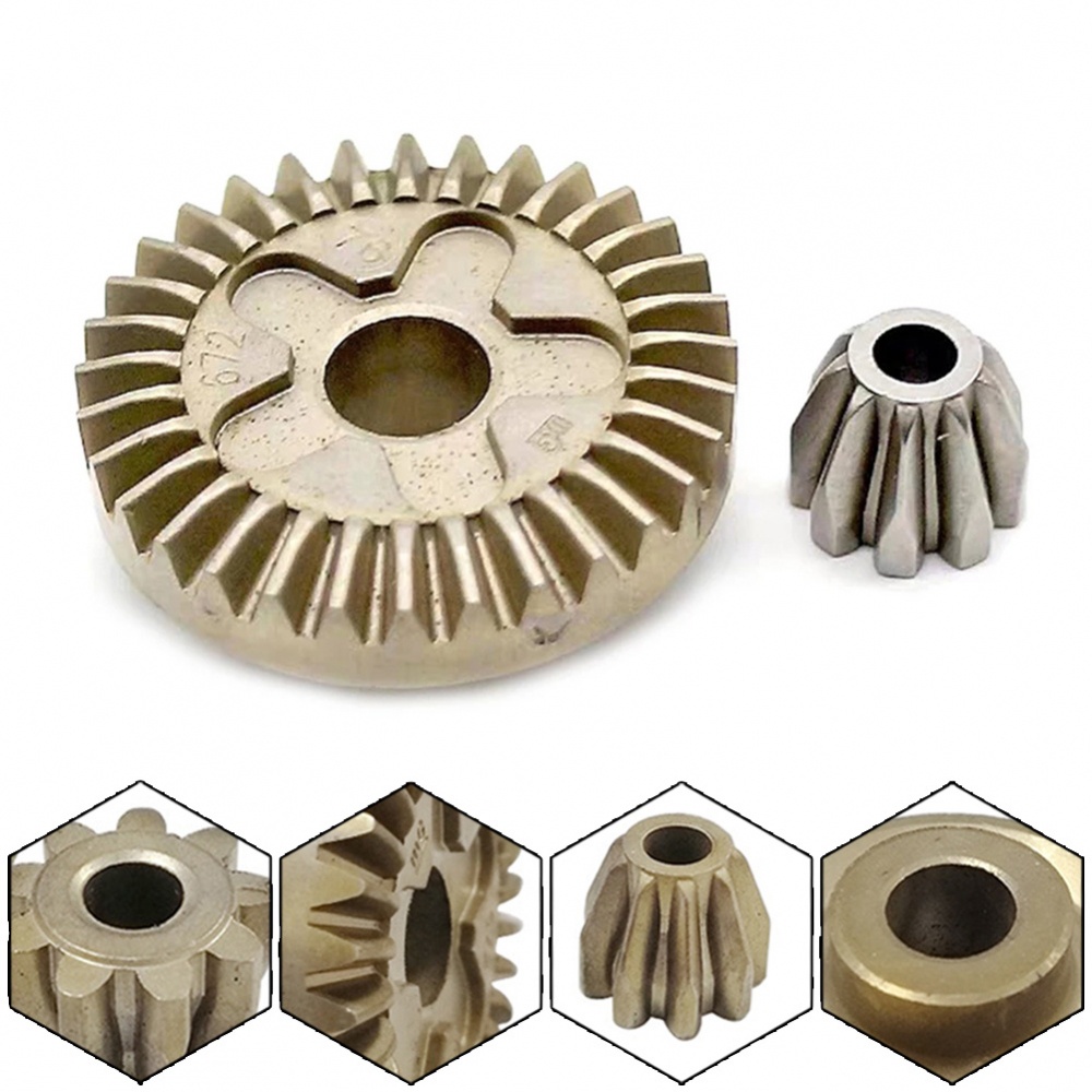 2pcs/set Spiral Bevel Gear Set Power Tool Accessories For GWS6100
