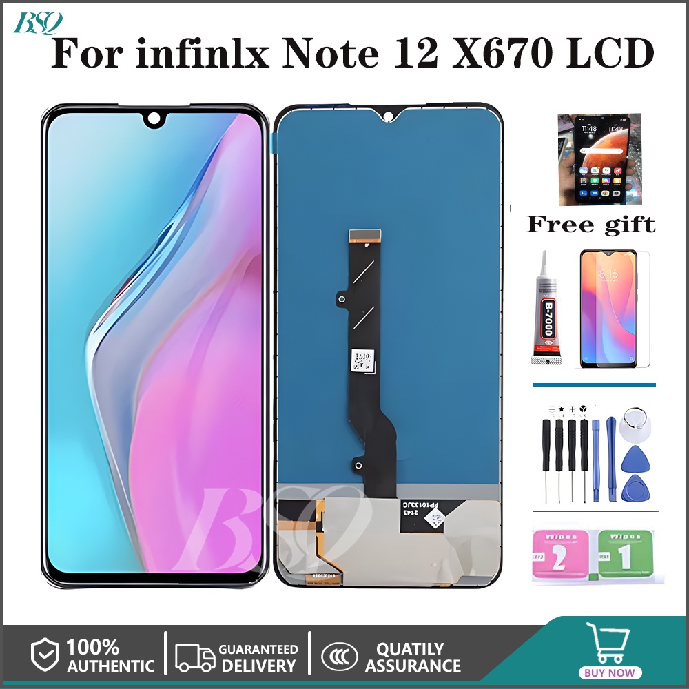 Infinix Note 12 X670 Note 11 X663 Lcd Touch Screen Shopee Philippines