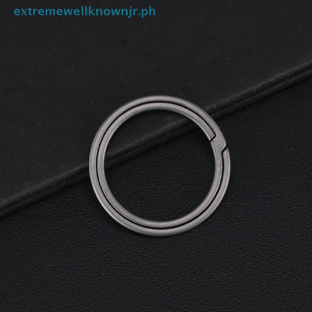 EWJR Titanium Alloy Key Rings Keychains Buckle Pendant Super