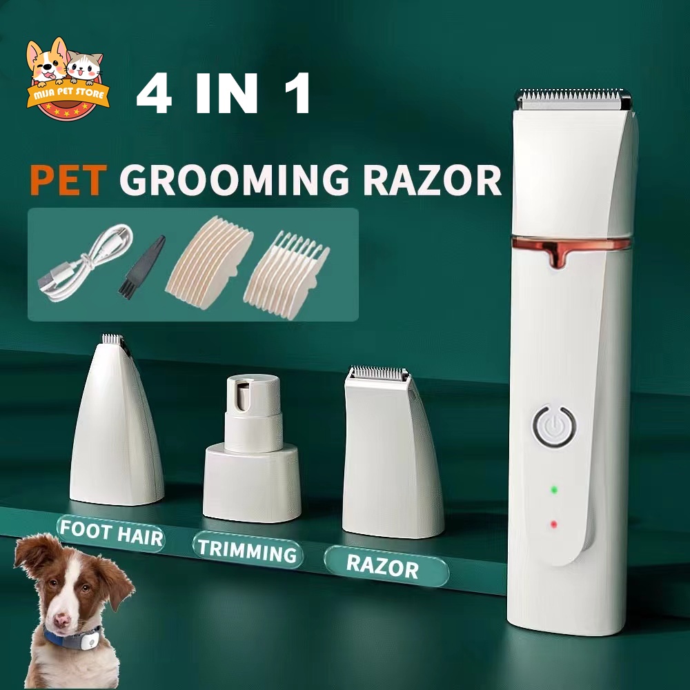 4 IN1 pet electric hair clipper dog and cat hair clipper USB
