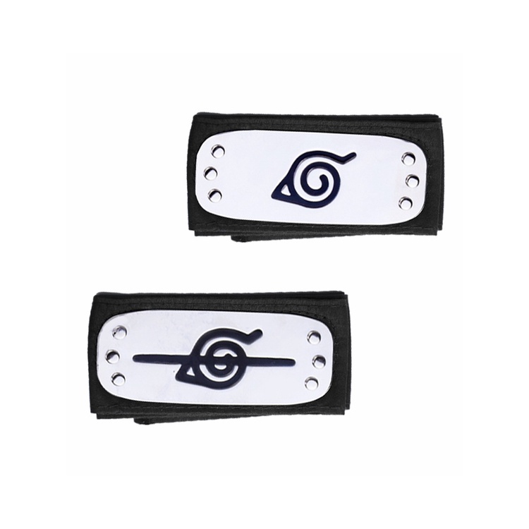 Anime Akatsuki Kakashi Uchiha Sasuke Headband Logo Cosplay Costume ...