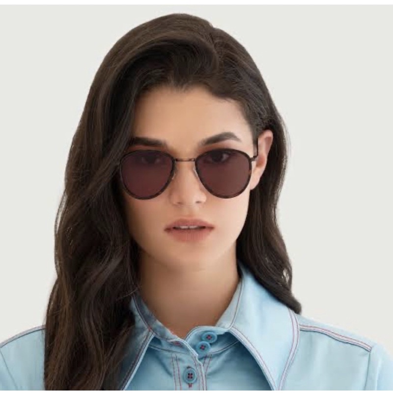 Brand New Auth Sunnies Studios Sunglasses Laguna In Chrome / Dallas