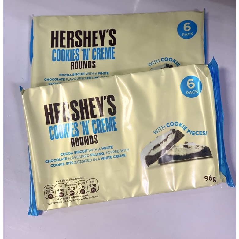 Hershey's Cookies n Creme Rounds Shopee Philippines
