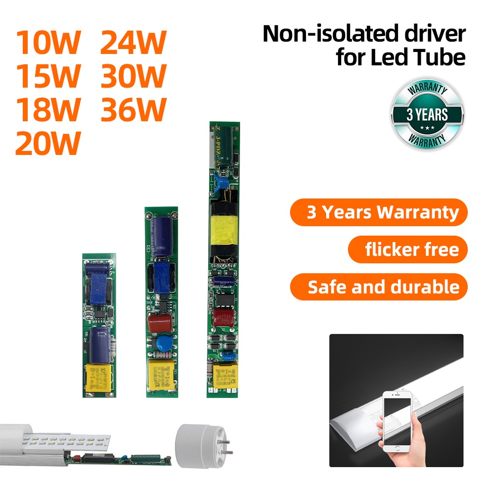 LED Tube Driver 10W 18W 20W 24 30W 36W LED Power Supply Adapter 85V