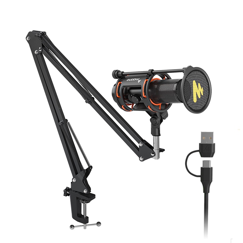 Maono PM471TS USB Microphone Gaming Mic Condenser Microphone Computer ...
