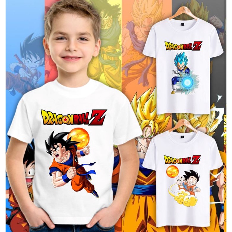 Dragonball hotsell Kids Size T-Shirts