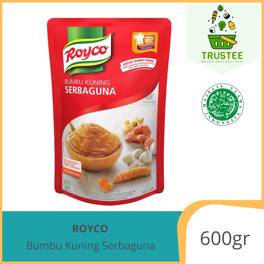 Royco Yellow Chicken Base Seasoning 600g / Multipurpose yellow ...