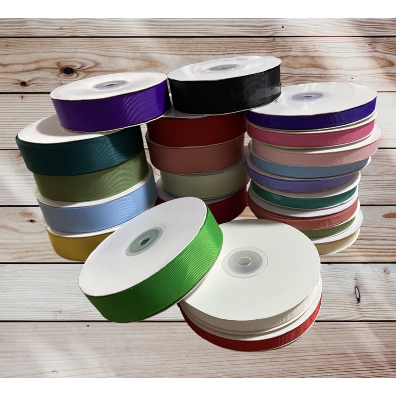 3/8 & 1 inch Grosgrain Ribbons (price is for 3 yards) | Shopee Philippines