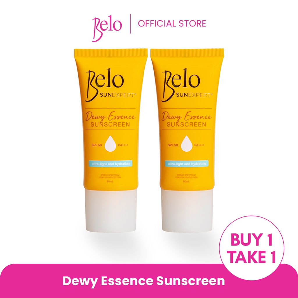 Buy 1 Take 1 Belo SunExpert Dewy Essence Sunscreen SPF50 50mL Shopee Philippines