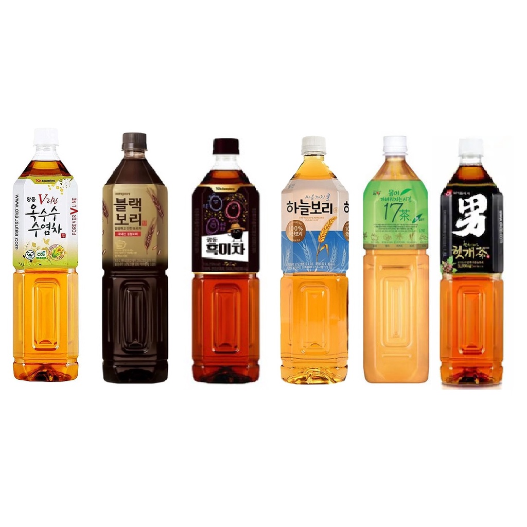 KOREAN TEA'S 1.5L ( RAISIN TEA / CORN SILK TEA / BLACK BARLEY TEA