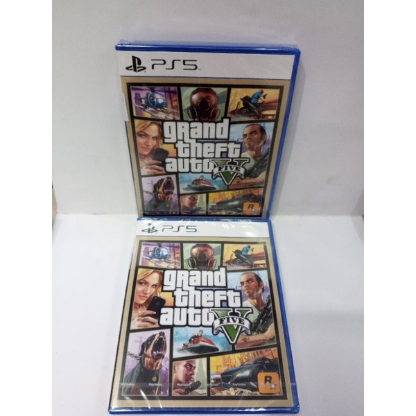 Cassette PS5 GTA V Reg 3 BNIB | Shopee Philippines