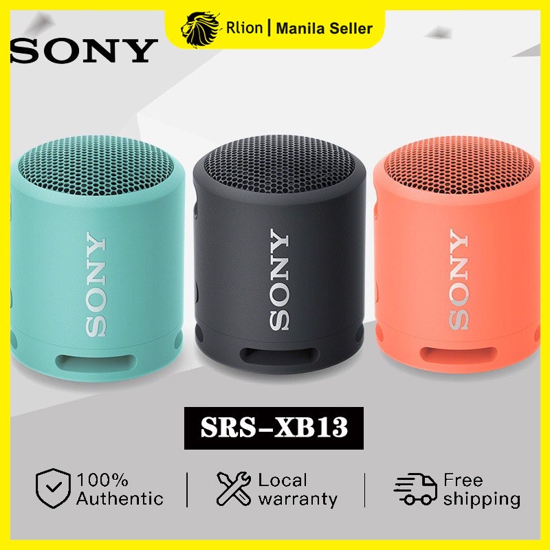 SONY Bluetooth Speaker SRS-XB13 EXTRA BASS Portable Wireless Speaker ...