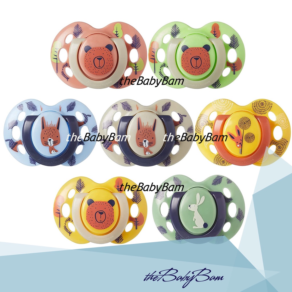 Tommee Tippee Pacifier Anytime Fun Style Night Time Glow In The Dark