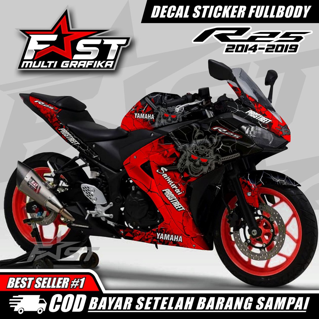 decal yamaha r25