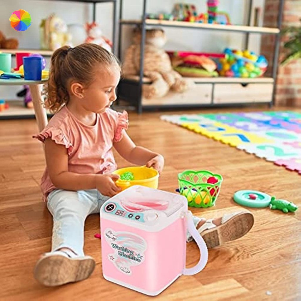 Paint powder puff cleaning machine simulation home appliances mini ...