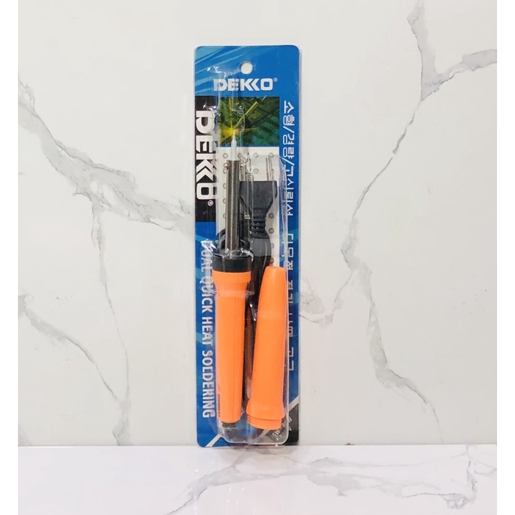 DEKKO 93 Soldering Iron Dual Quick Heat with Button 25-80 watt | Shopee ...