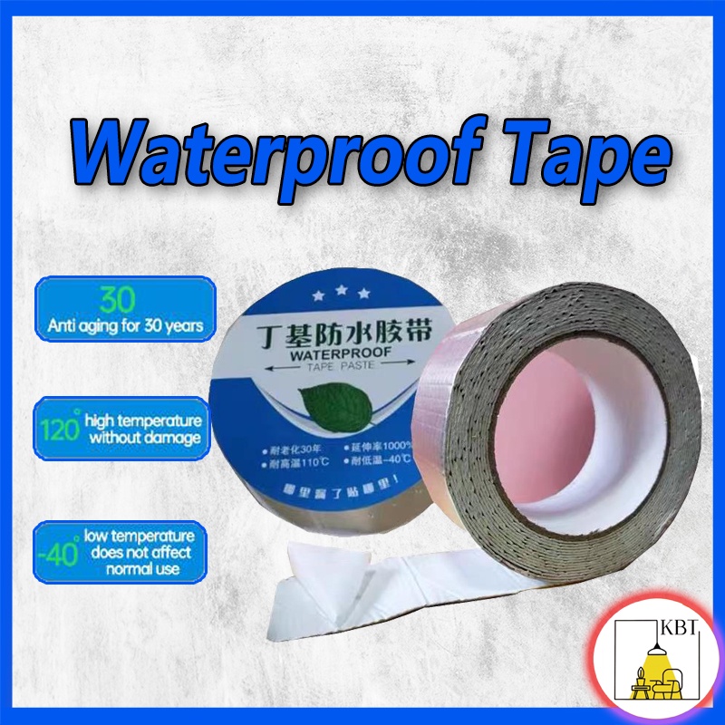 Roof Leakproof Foil Butyl Rubber Waterproof Tape High Temperature 