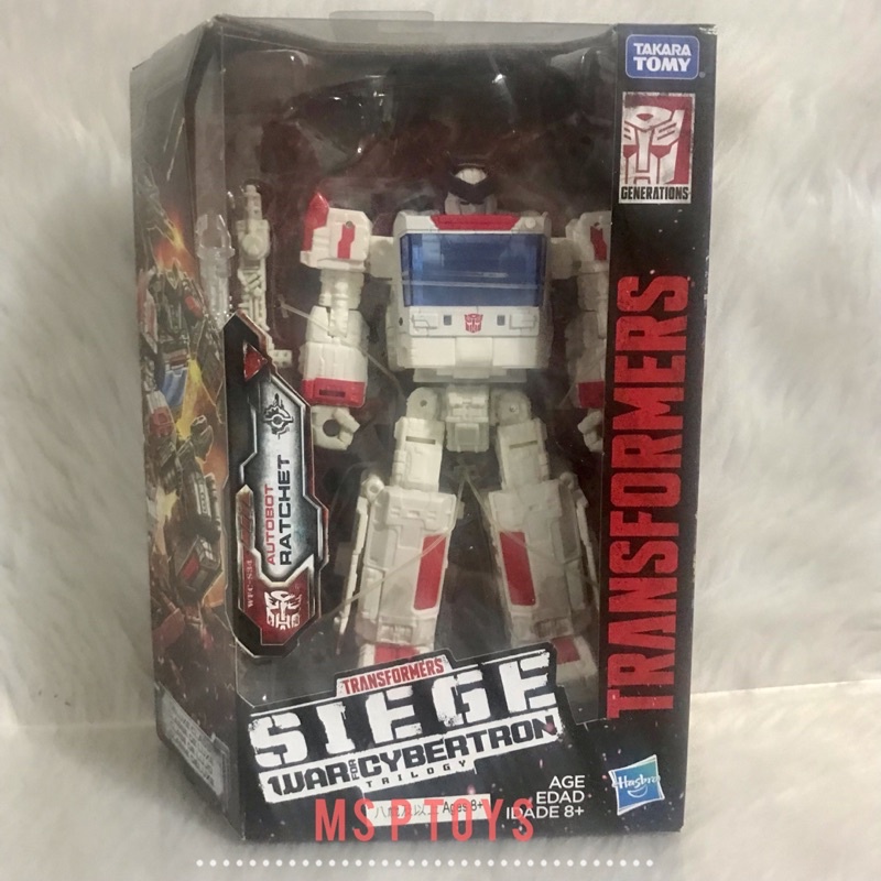 TRANSFORMERS GENERATIONS - WFC Siege Deluxe Class: Autobot RATCHET ...