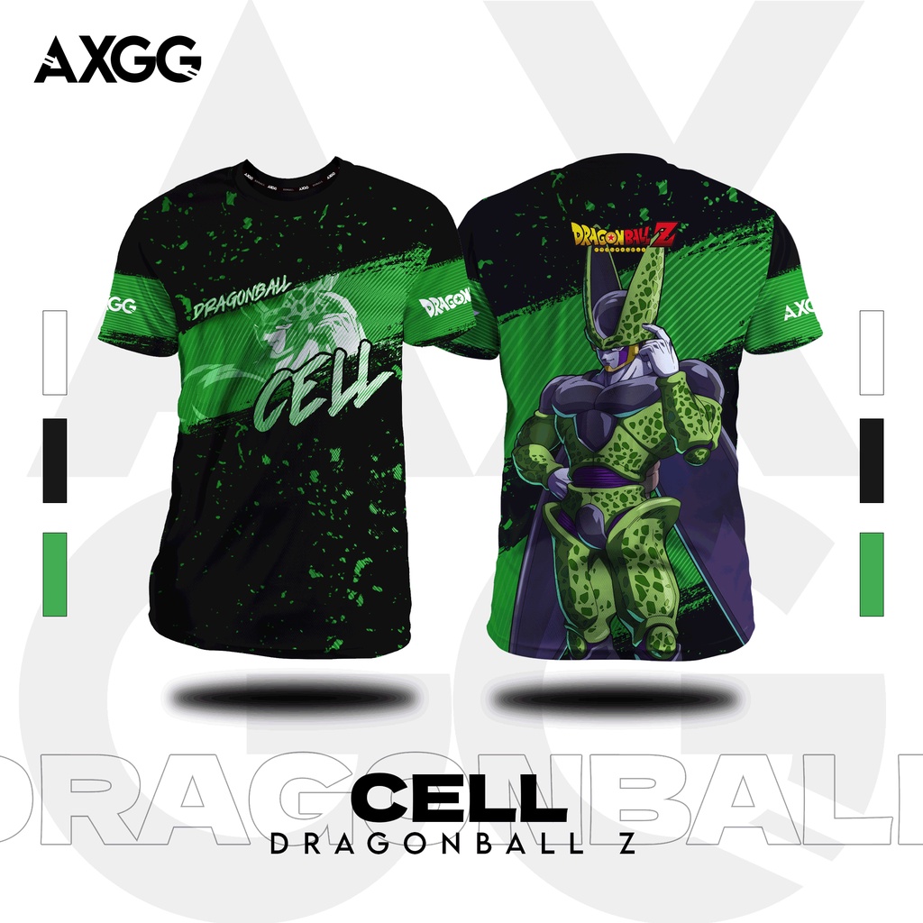AXGG ' Dragon Ball Z - Cell ' Anime Shirt | Shopee Philippines