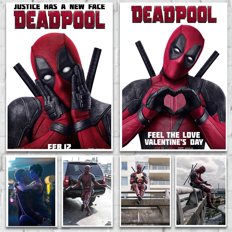 Popular Marvel Movie Deadpool Vintage Poster Medical Decoracion ...