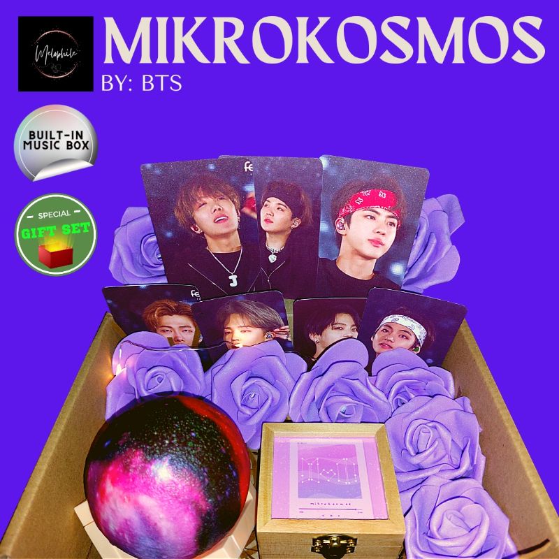 Mikrokosmos by BTS MUSIC BOX (BuiltIn/GIFT SET) Shopee Philippines