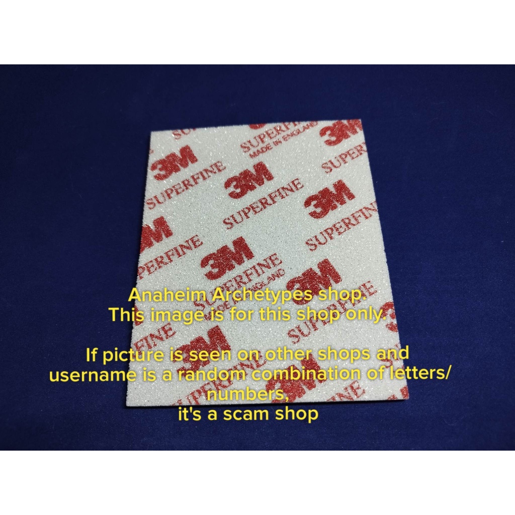 3M Sanding Sponge for Gundam kits like 1/144 Aerial Gundam Shopee Philippines