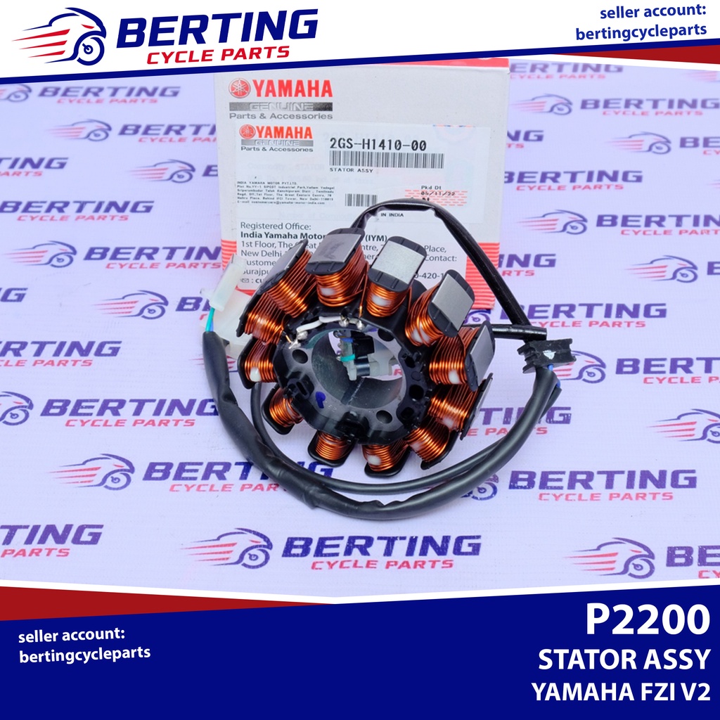 STATOR ASSEMBLY Yamaha FZi V2 Genuine 2GSH141000 Shopee Philippines