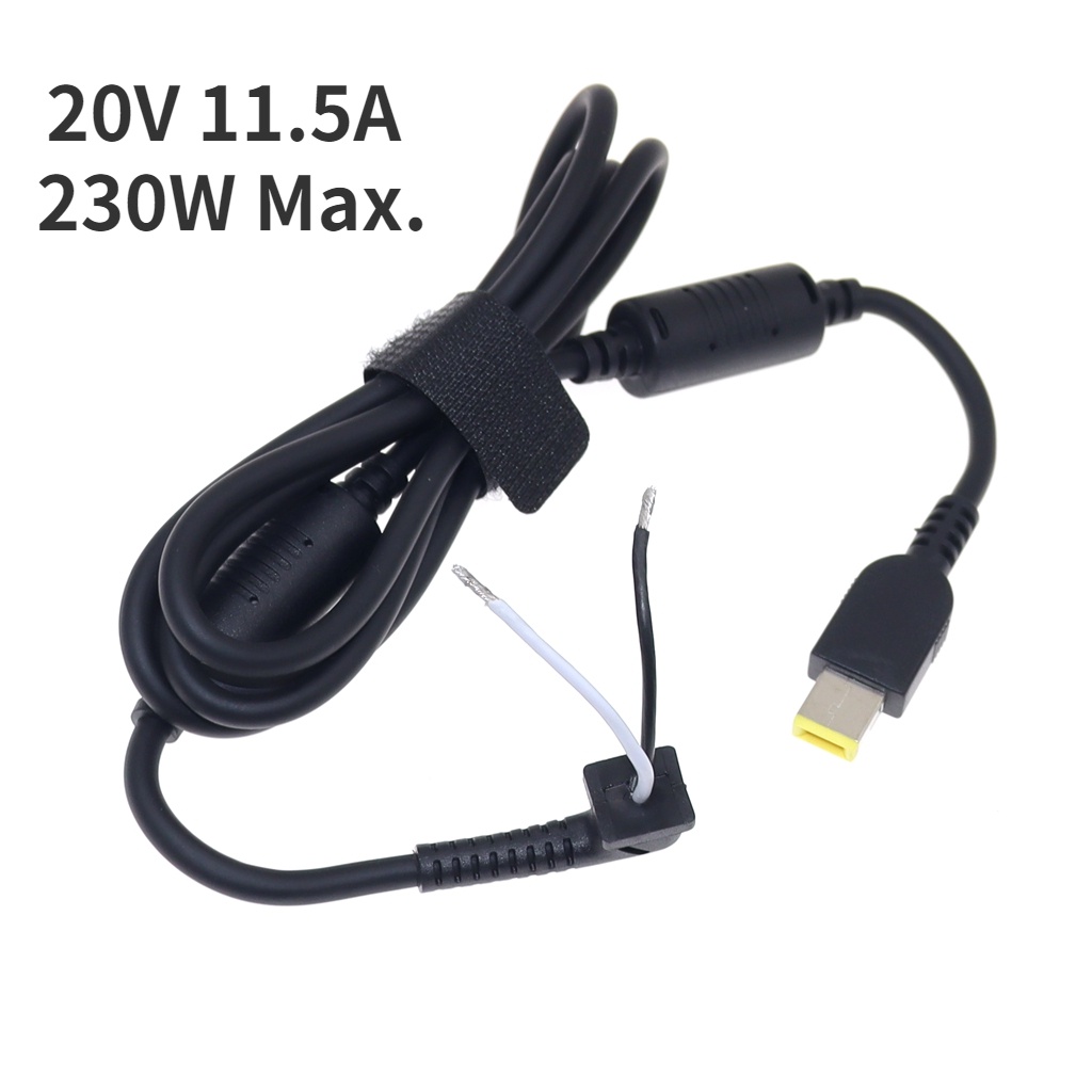 Laptop Power Cable Cord Dc Adapter Connector 20V 11.5A 230W for Lenovo