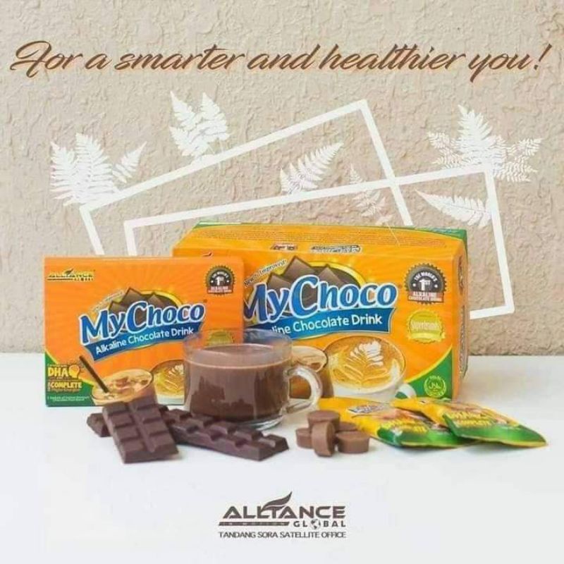 MyChoco Alkaline Chocolate drink (20 Sachets) | Shopee Philippines