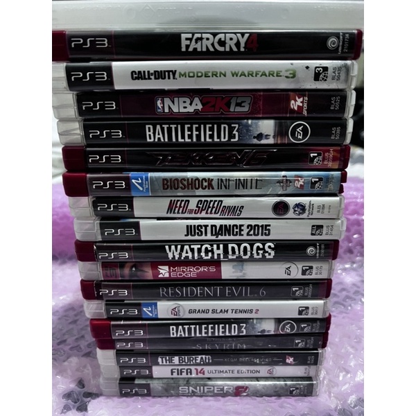 Sony PS3 Games Used and in Good Condition Shopee Philippines