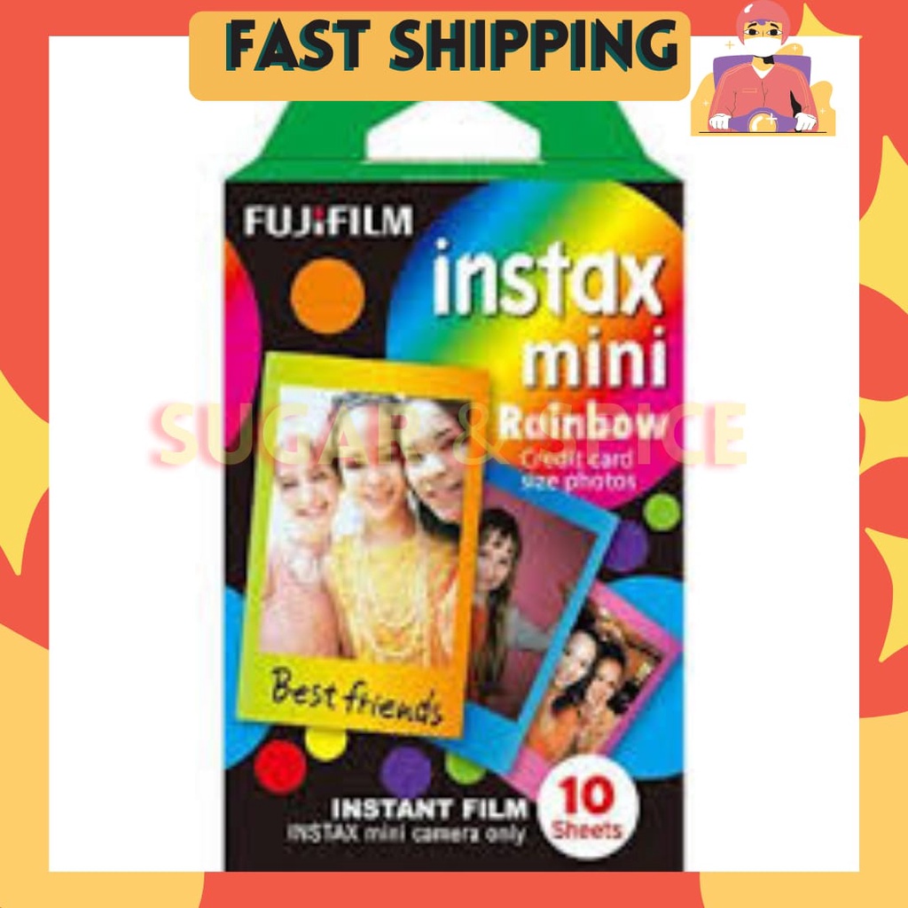 Fujifilm Instax Mini Film RAINBOW 2024 Expiry On Hand Shopee   Sg 11134201 22120 Fulwsqr9arkv64