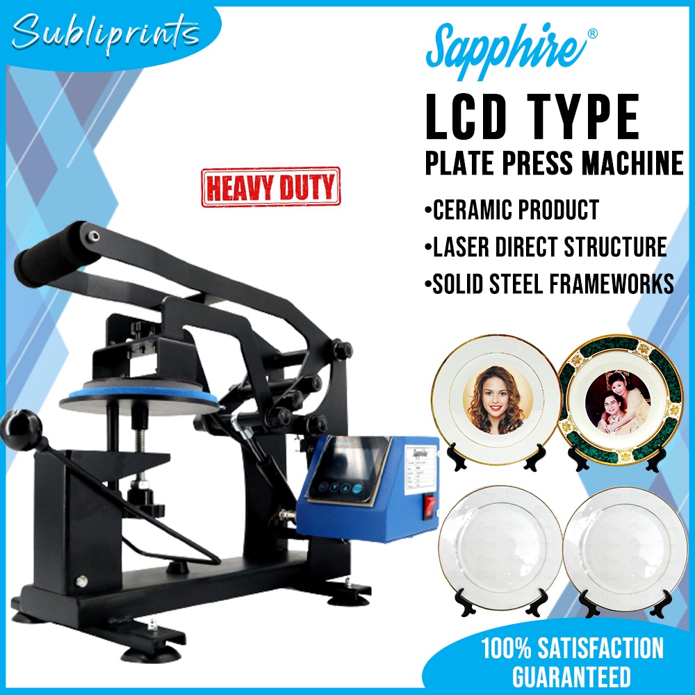 Sapphire Plate Press Machine LCD Heavy Duty | Shopee Philippines